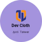 Business logo of Dev cloth