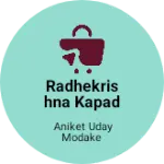 Business logo of Radhekrishna Kapad Kendra,Ghosarwad