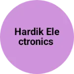 Business logo of Hardik Electronics