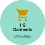 Business logo of I G garments