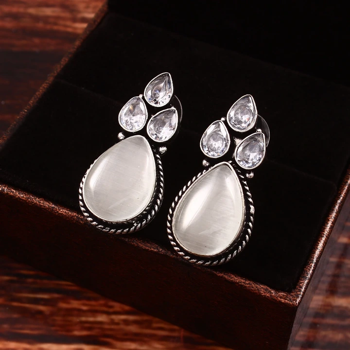 Oxidised earrings  uploaded by Jiva Fashion Hub on 5/2/2023