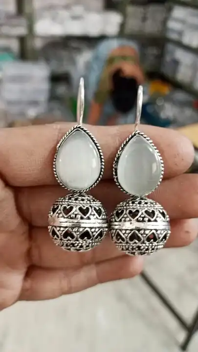 Beautiful oxidised earrings  uploaded by Jiva Fashion Hub on 5/2/2023