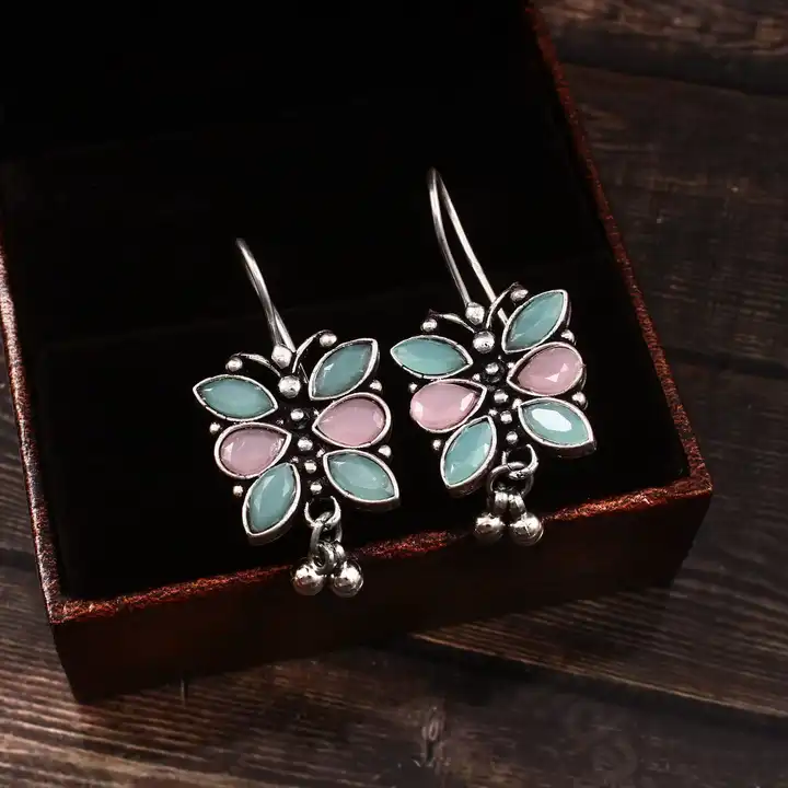 Beautiful oxidised earrings  uploaded by Jiva Fashion Hub on 5/2/2023