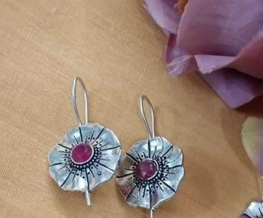 Beautiful oxidised earrings ️  uploaded by Jiva Fashion Hub on 5/9/2024