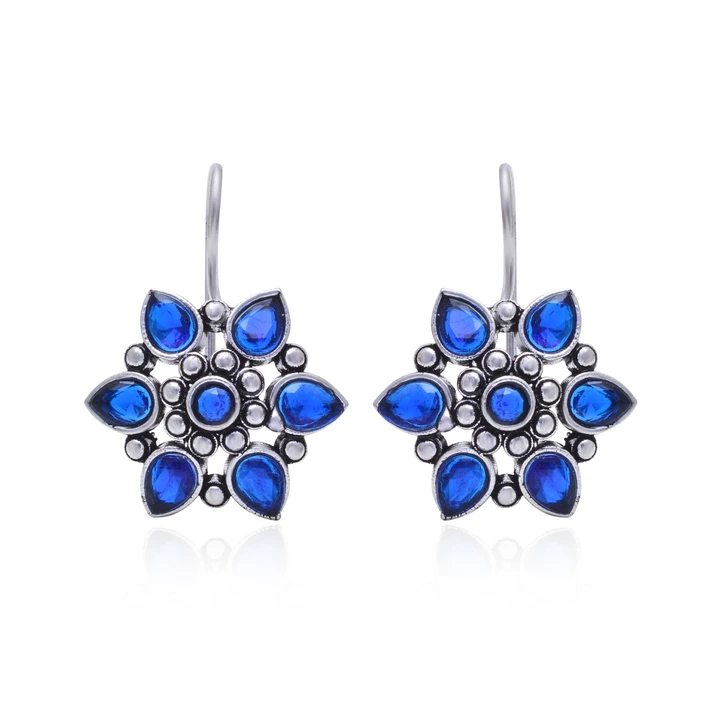 Beautiful oxidised earrings ️  uploaded by Jiva Fashion Hub on 5/29/2024
