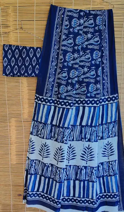 Cotton saree  uploaded by Mahadev handicrafts on 5/2/2023