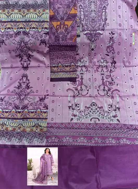 Daily wear cotton dress material  uploaded by Amafhh collection on 5/2/2023