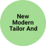 Business logo of New modern tailor and drapers