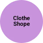 Business logo of clothe shope