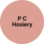 Business logo of P c hosiery