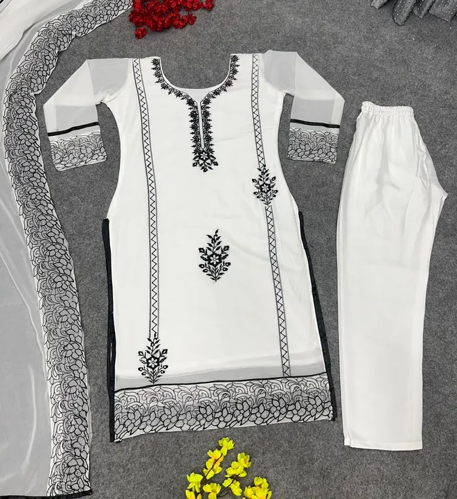 LUNCHING NEW ĐĚSIGNER PARTY WEAR KURTI AND PANT VLM&091 uploaded by Fatema Fashion on 5/2/2023