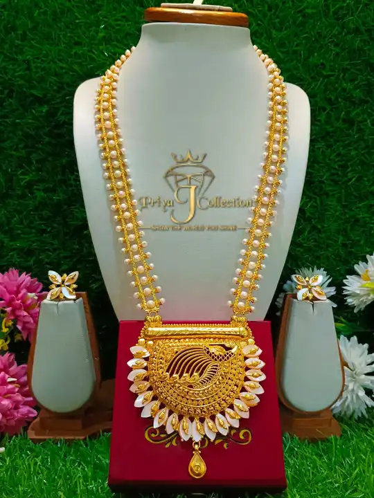 Most Exclusive Shell & Pearls Designer Sitahar Collection  😍😍 uploaded by S3 & G Shopping Center on 5/2/2023