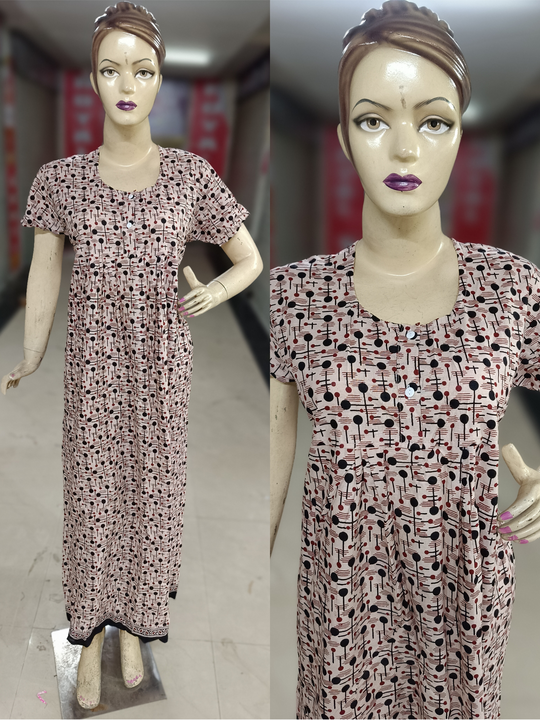 Cotton Nighty Night Gown For Women uploaded by Vetali Export on 5/2/2023