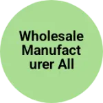Business logo of Wholesale manufacturer all Bag'S