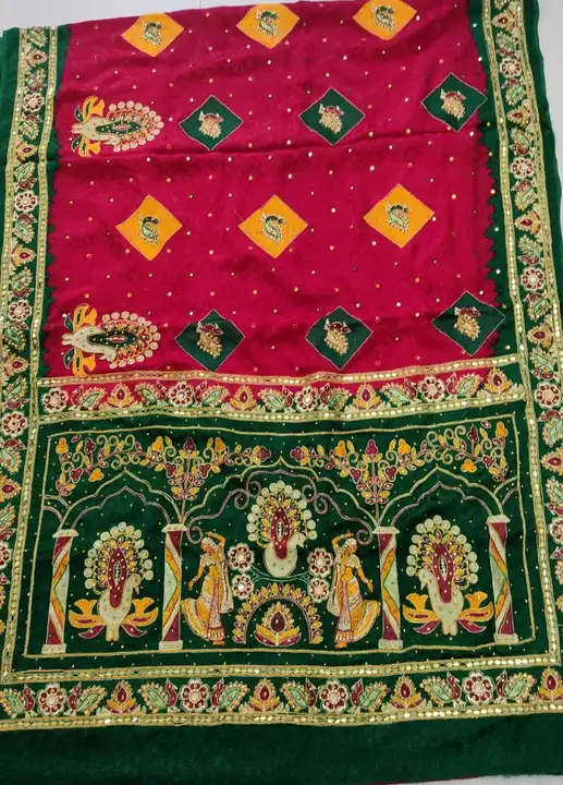 Gharchola sarees uploaded by shree siyaram art on 5/2/2023