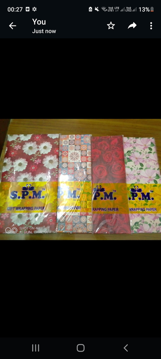 Cromo wrapping  uploaded by Santosh paper mart on 5/2/2023