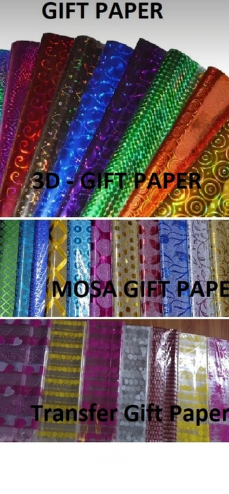 Gift wrapping  uploaded by Santosh paper mart on 5/2/2023