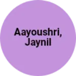 Business logo of Aayoushri,Jaynil