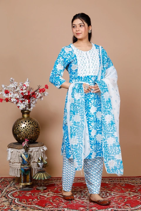 COTTON 60 40 3 PC uploaded by TAANI FASHION on 5/2/2023