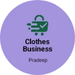 Business logo of Clothes business fashion