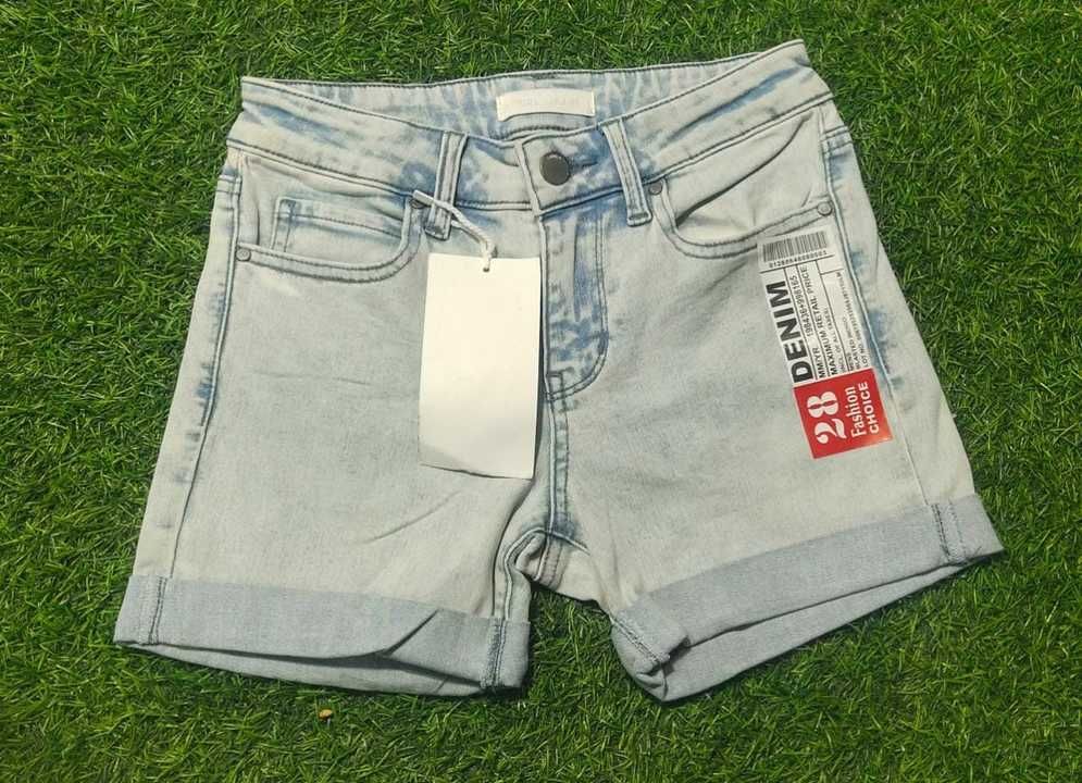 Denim shorts uploaded by business on 3/8/2021