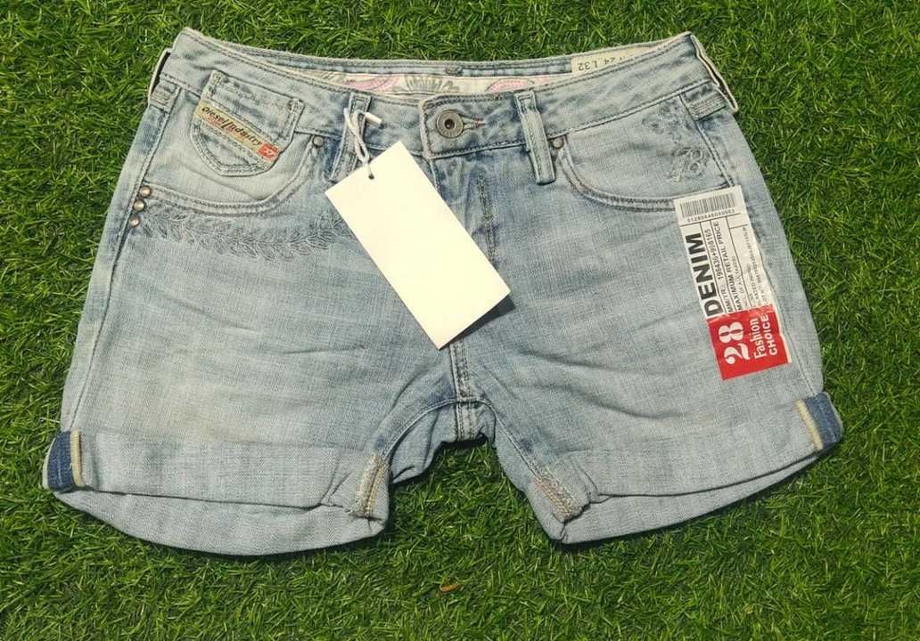 Denim shorts uploaded by business on 3/8/2021