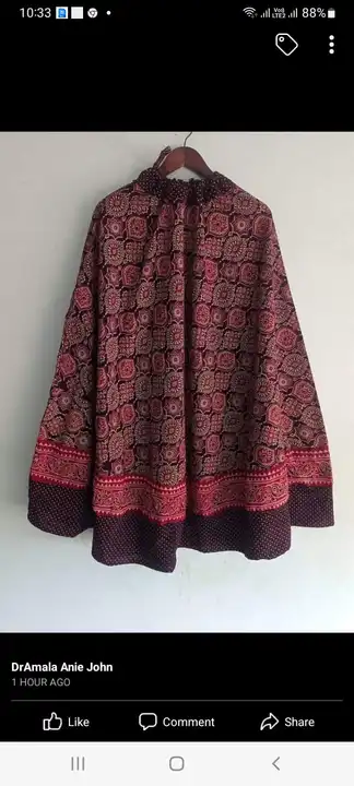 *AFTER GREAT RESPONSE*💞

*Cotton Ajrakh Veg. Dyed Handblock Print Patta Skirt*

 uploaded by Kutch Arts on 5/3/2023