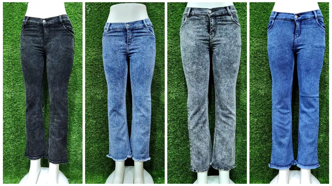 Women Jeans( Fancy Jean's,denim jeans,q button jeans) uploaded by RK Fashion  on 5/3/2023