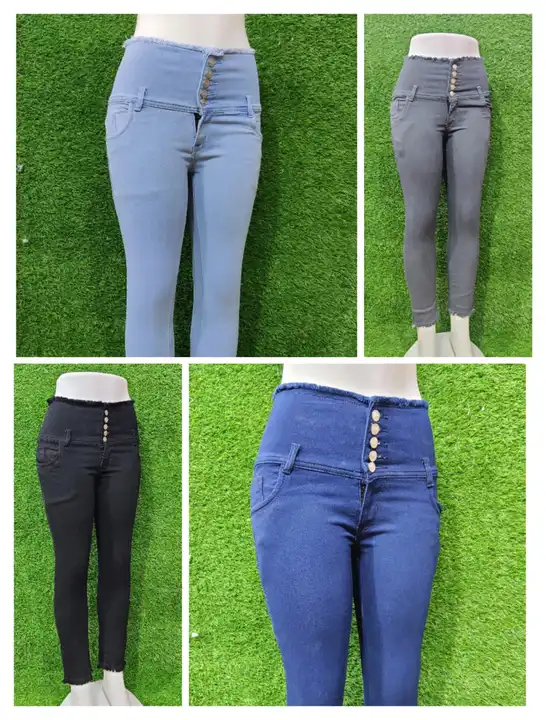Women's Denim Jeans,5Button Jean's,fancy Jean's uploaded by RK Fashion and Trinity House on 5/3/2023
