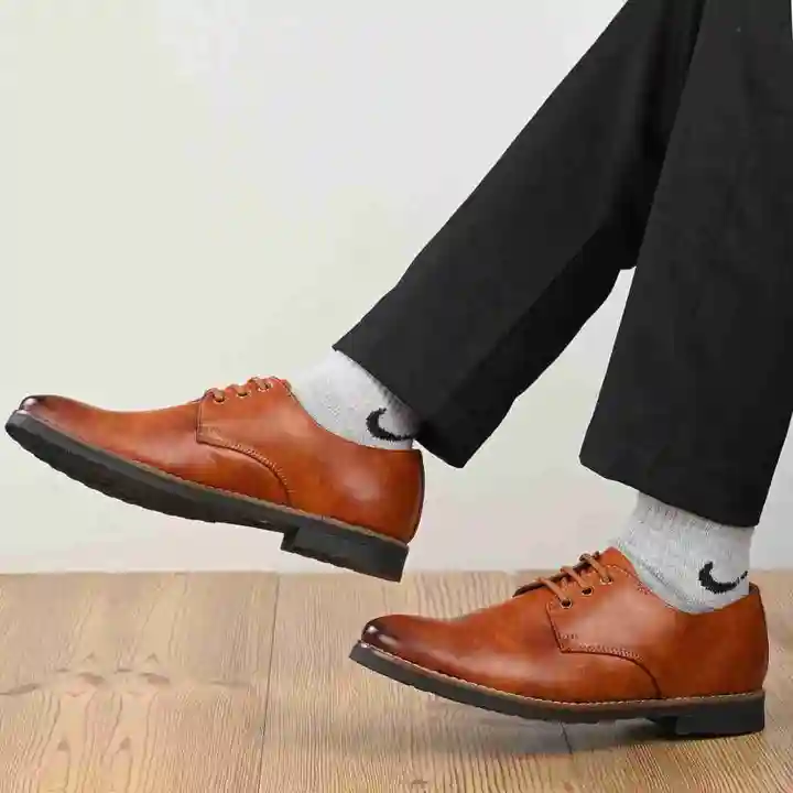Men's Tan Formal Shoes High Quality  uploaded by business on 5/3/2023