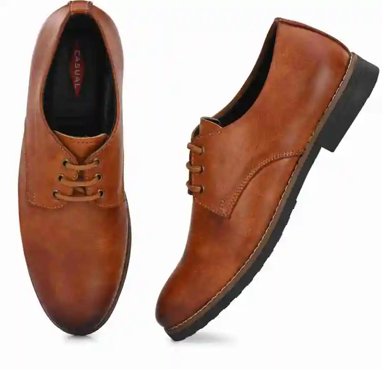 Men's Tan Formal Shoes High Quality  uploaded by M/S N.M. HANDICRAFTS on 5/3/2023
