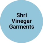 Business logo of Shri vinegar garments