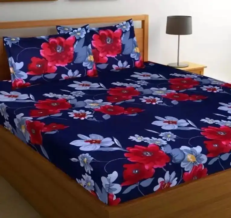 MS NEW  3D POLYCOTTON BEDSHEET uploaded by SLYKAA FASHION  on 5/3/2023