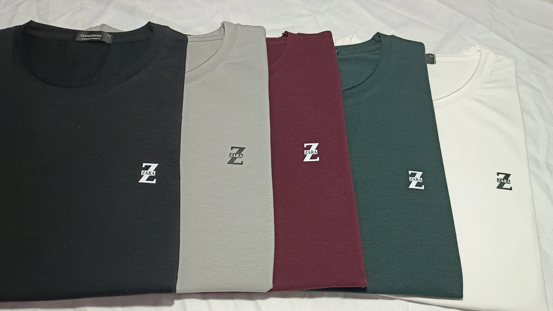 Zara cotton lycra plain t-shirt  uploaded by Rk Enterprises  on 5/3/2023