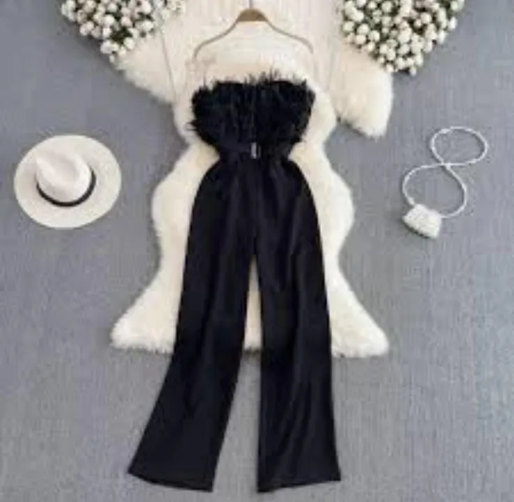 Imported fur jumpsuit  uploaded by The Style Club on 5/3/2023