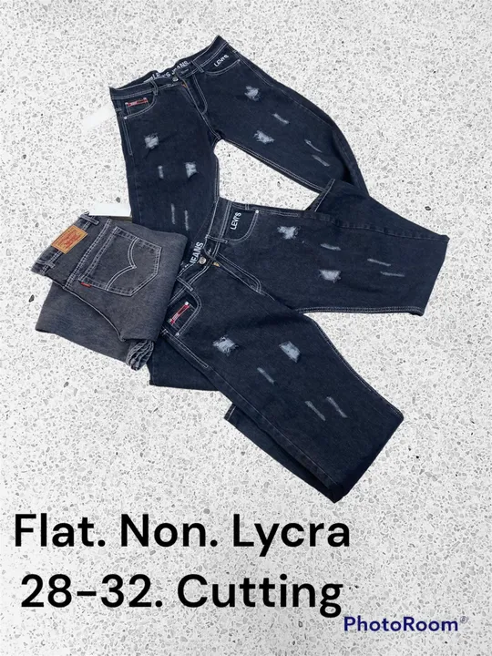Flat non lycra jeans  uploaded by Gurudev collection on 5/3/2023
