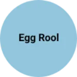 Business logo of Egg rool