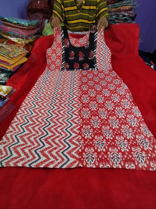 Boutique kurti with sequence work uploaded by Pandora Box Fashion on 5/3/2023