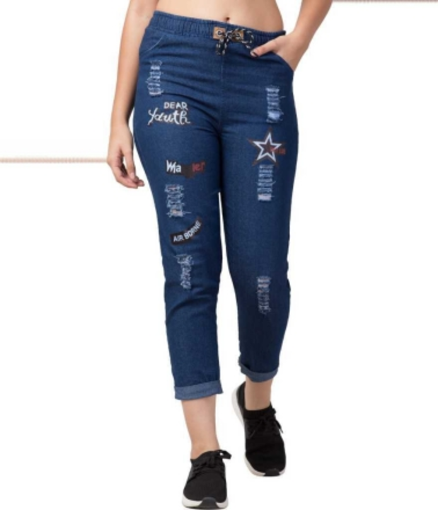 Girls Dark Blue Jeans uploaded by Raj Garments on 5/3/2023