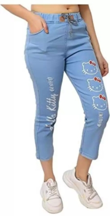 Slim Girls Light Blue Jeans uploaded by Kalpana Enterprises on 5/3/2023