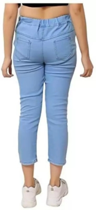 Slim Girls Light Blue Jeans uploaded by Kalpana Enterprises on 5/3/2023
