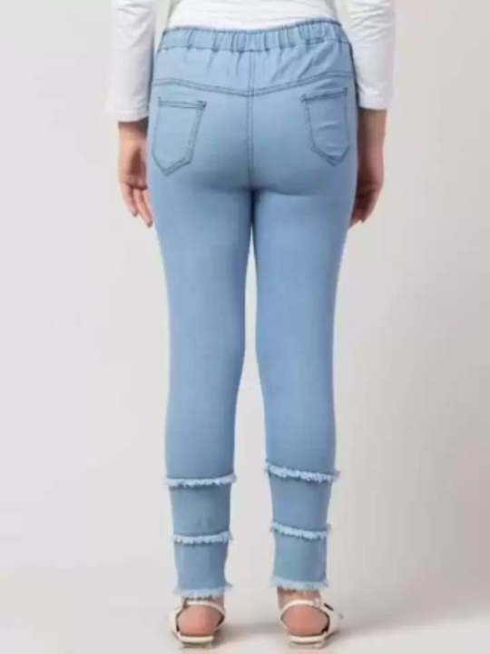 Girls Light Blue Jeans uploaded by Kalpana Enterprises on 5/3/2023