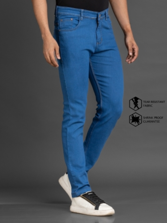 Lzard Slim Men Blue Jeans uploaded by Raj Garments on 5/3/2023