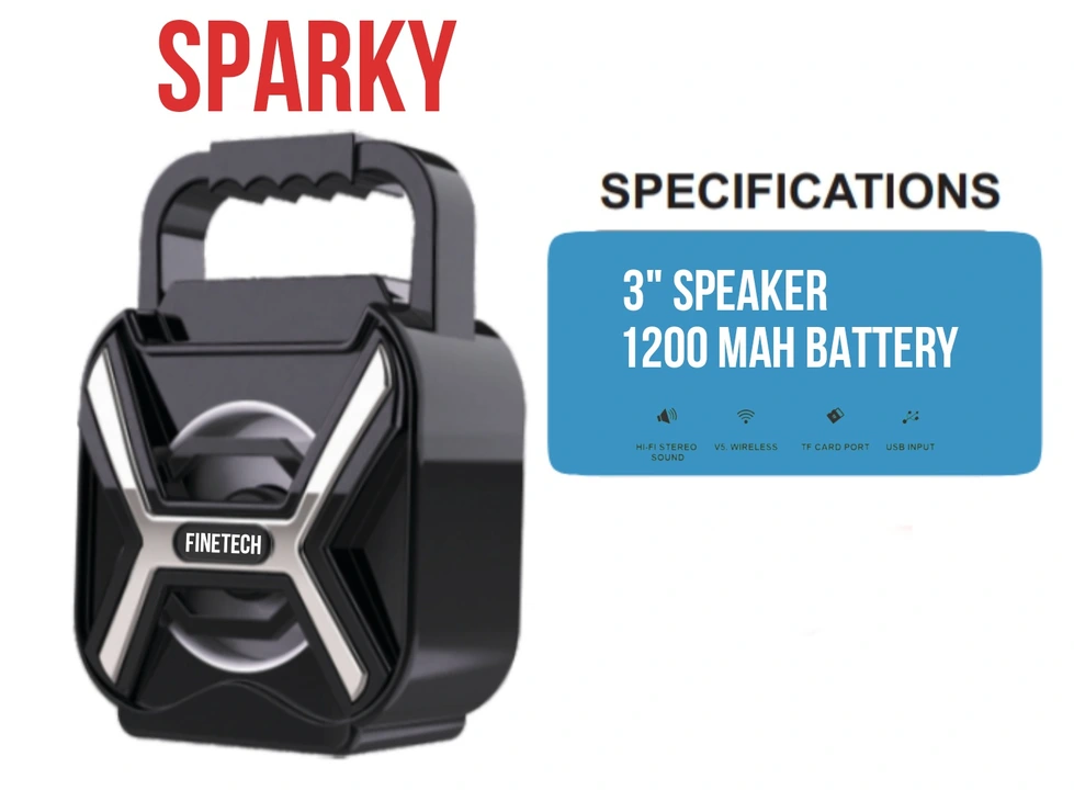 Bluetooth speaker Model Sparky uploaded by Gurbani Electronics on 5/29/2024