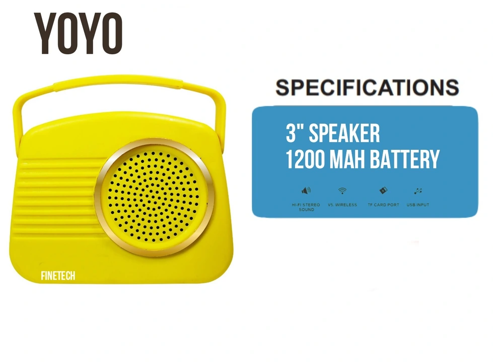 Bluetooth Speaker YOYO uploaded by business on 5/3/2023