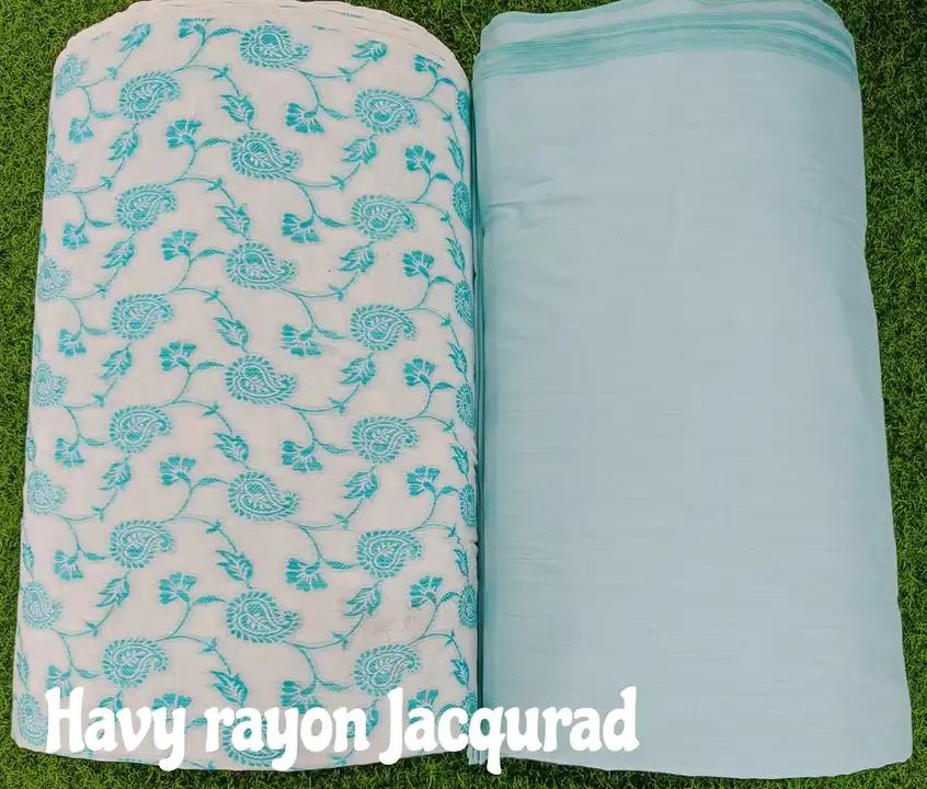 Heavy Rayon Jacquard  uploaded by Mataji Fashion on 5/3/2023