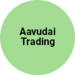 Business logo of Aavudai trading
