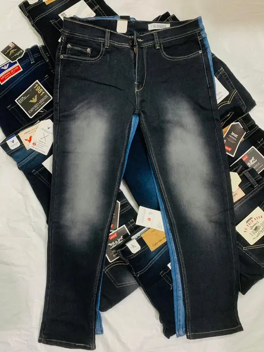 Men's Heavy Cotton By Cotton Jeans uploaded by Jai Mata Di Garments on 5/3/2023