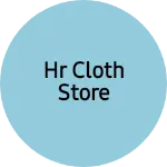 Business logo of HR CLOTH STORE