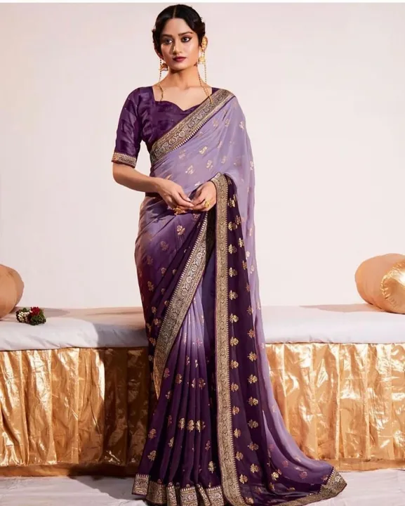 Jecard sarees uploaded by Villa outfit on 5/3/2023